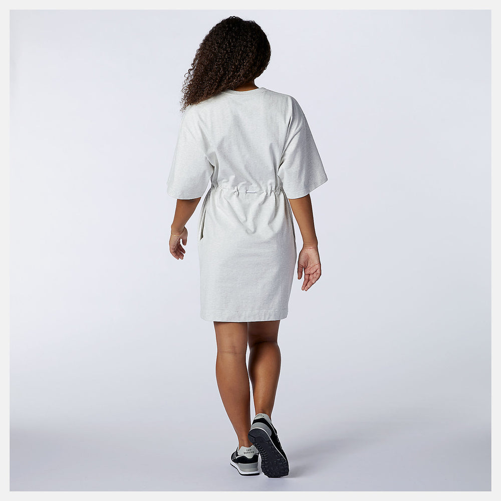 Sea Salt Heather NB Athletics Tee Dress New Balance Clothing