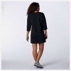 Black NB Essentials Field Day Crew Fleece Dress New Balance Clothing