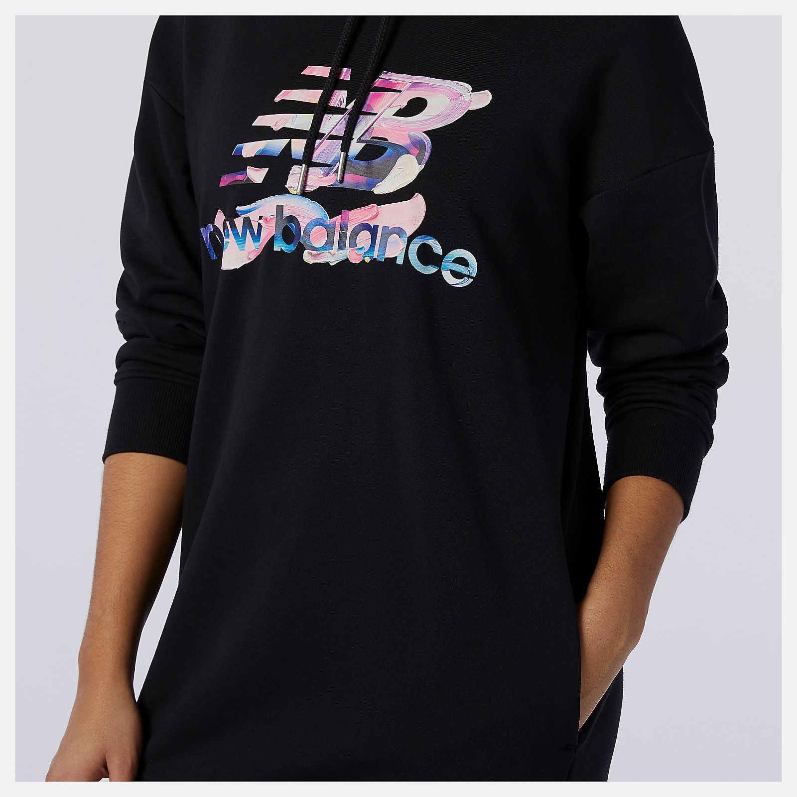 Black NB Athletics Erin Loree Hoodie Dress New Balance Clothing