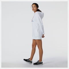 White NB Athletics Erin Loree Hoodie Dress New Balance Clothing