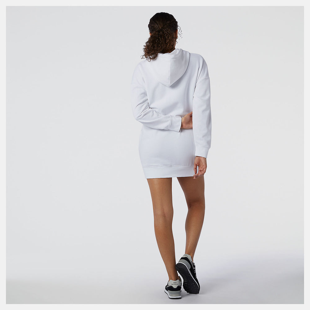 White NB Athletics Erin Loree Hoodie Dress New Balance Clothing