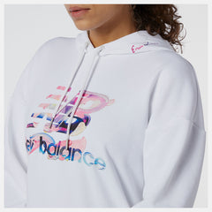 White NB Athletics Erin Loree Hoodie Dress New Balance Clothing