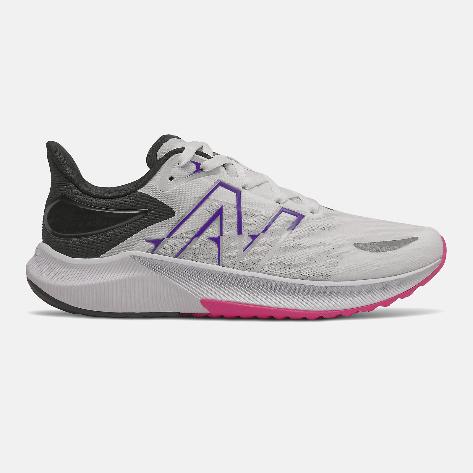 White/Pink Glo FuelCell Propel v3 New Balance Shoes