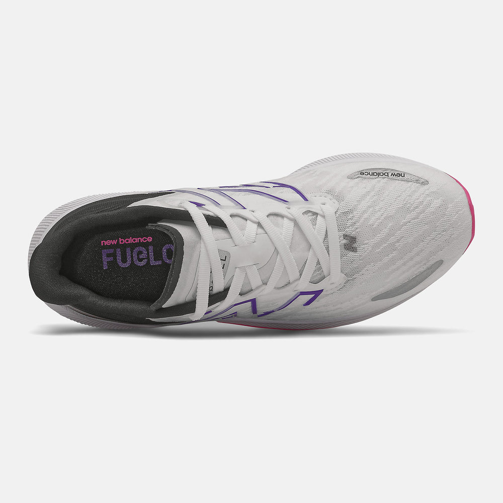 White/Pink Glo FuelCell Propel v3 New Balance Shoes