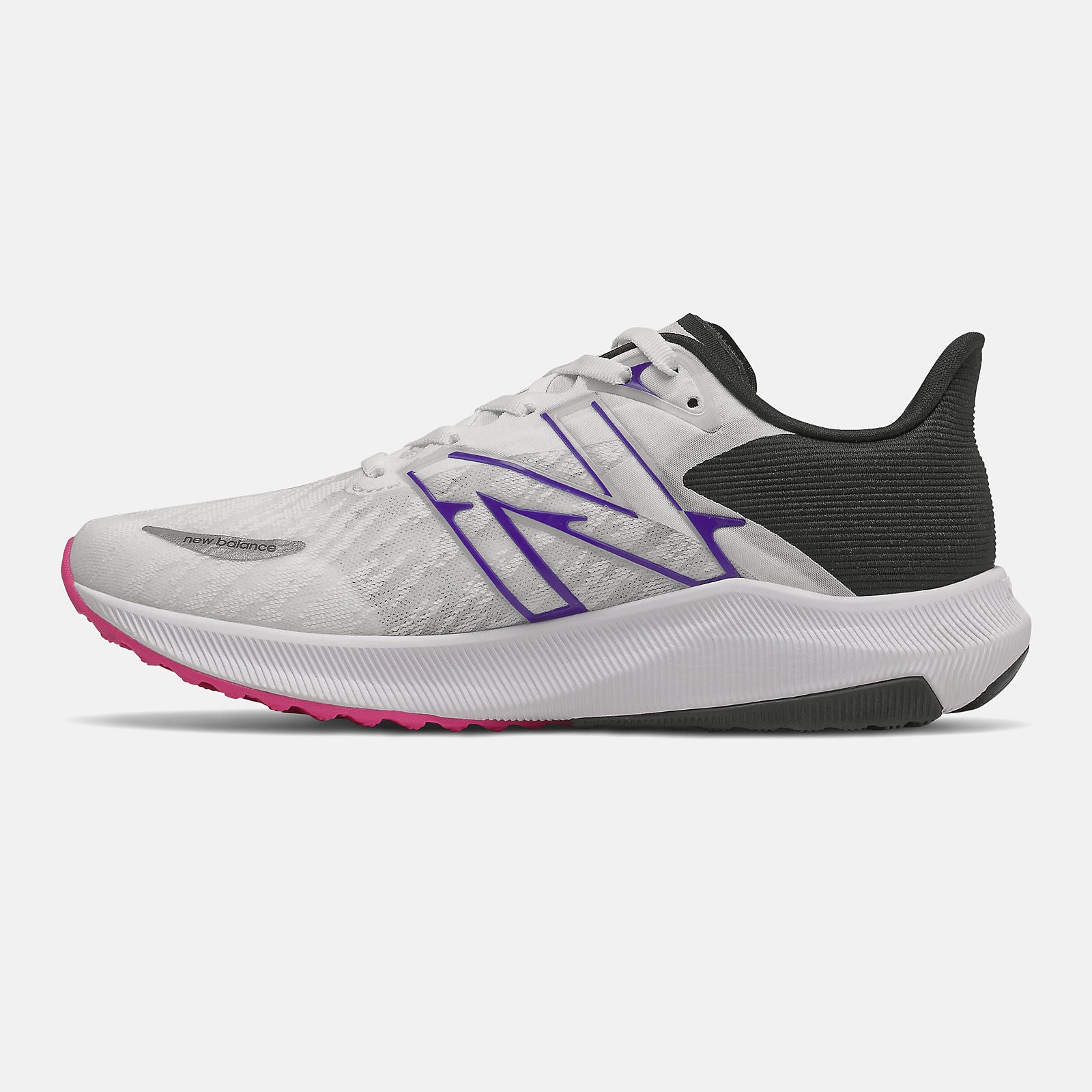 White/Pink Glo FuelCell Propel v3 New Balance Shoes