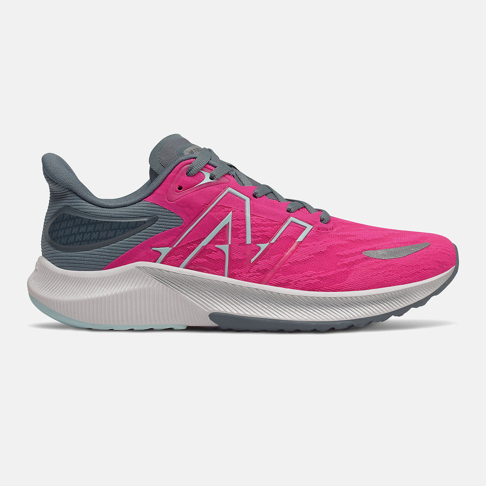 Pink Glo/Grey FuelCell Propel v3 New Balance Shoes