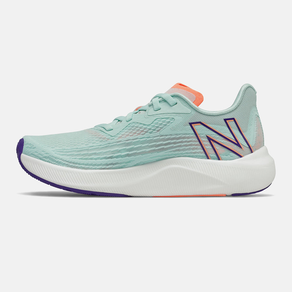 White Mint/Citrus Punch FuelCell Rebel v2 New Balance Shoes