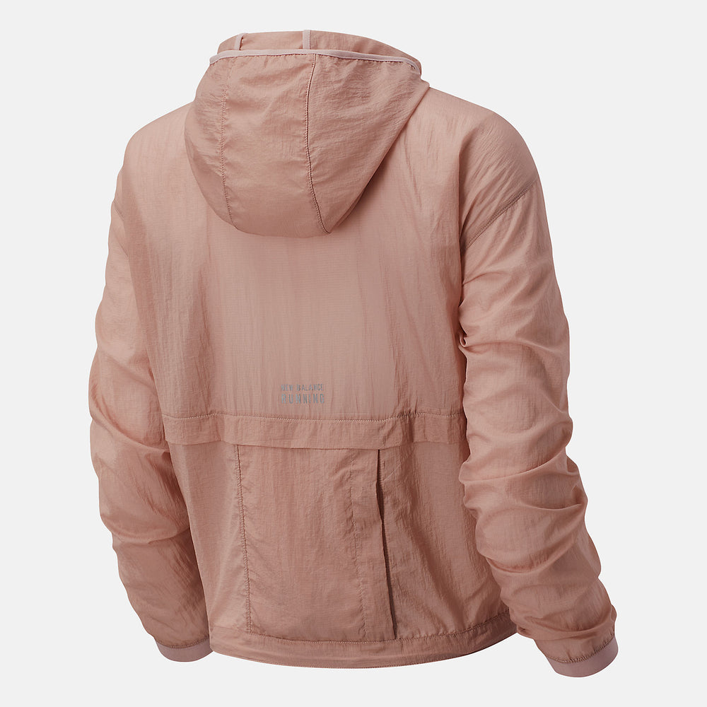 Saturn Pink Run For Life Impact Run Light Pack Jacket New Balance Clothing