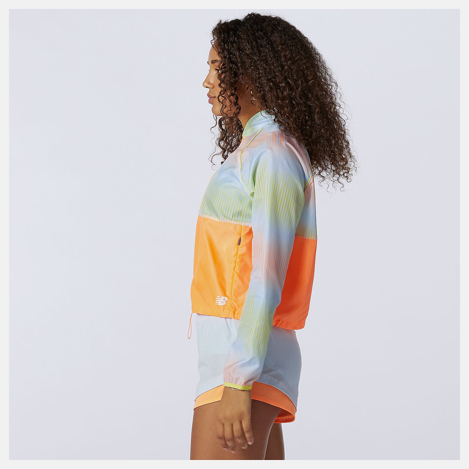 Citrus Punch Printed Fast Flight Jacket New Balance Clothing