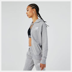 Athletic Grey Essentials FZ Hoodie New Balance Clothing