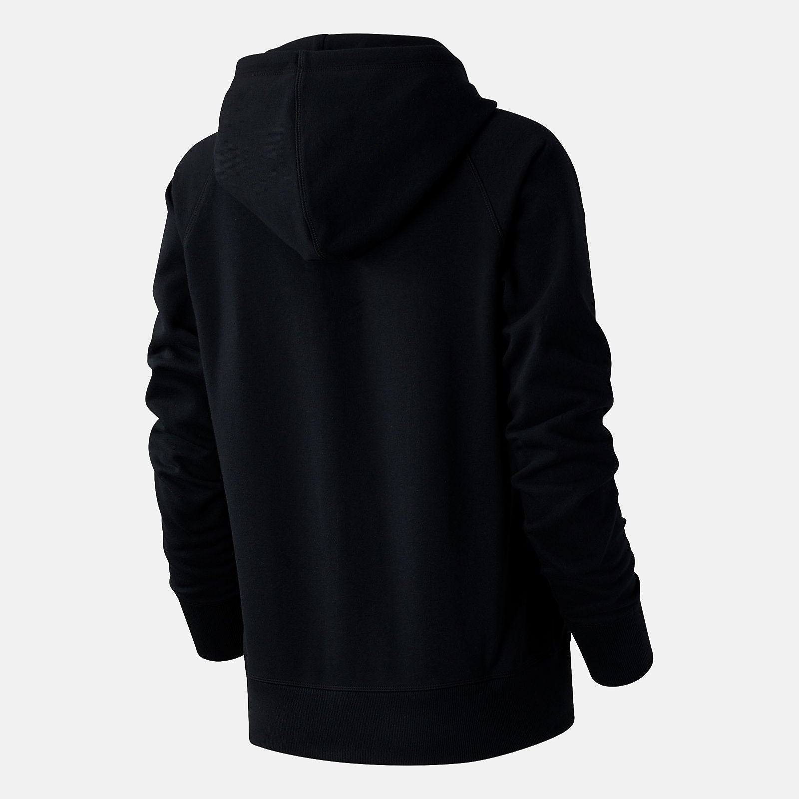Black Essentials FZ Hoodie New Balance Clothing