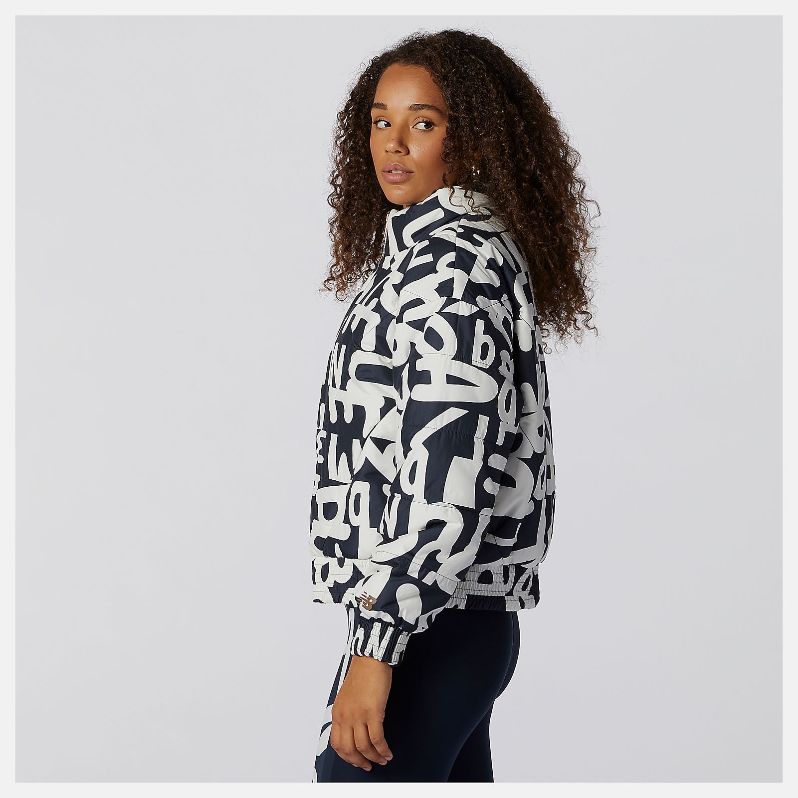 Eclipse Determination Packable Printed Quilted Jacket New Balance Clothing