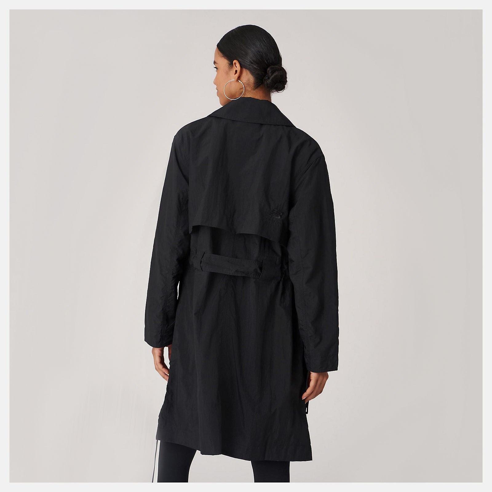 Black Bandier Tech Trench New Balance Clothing