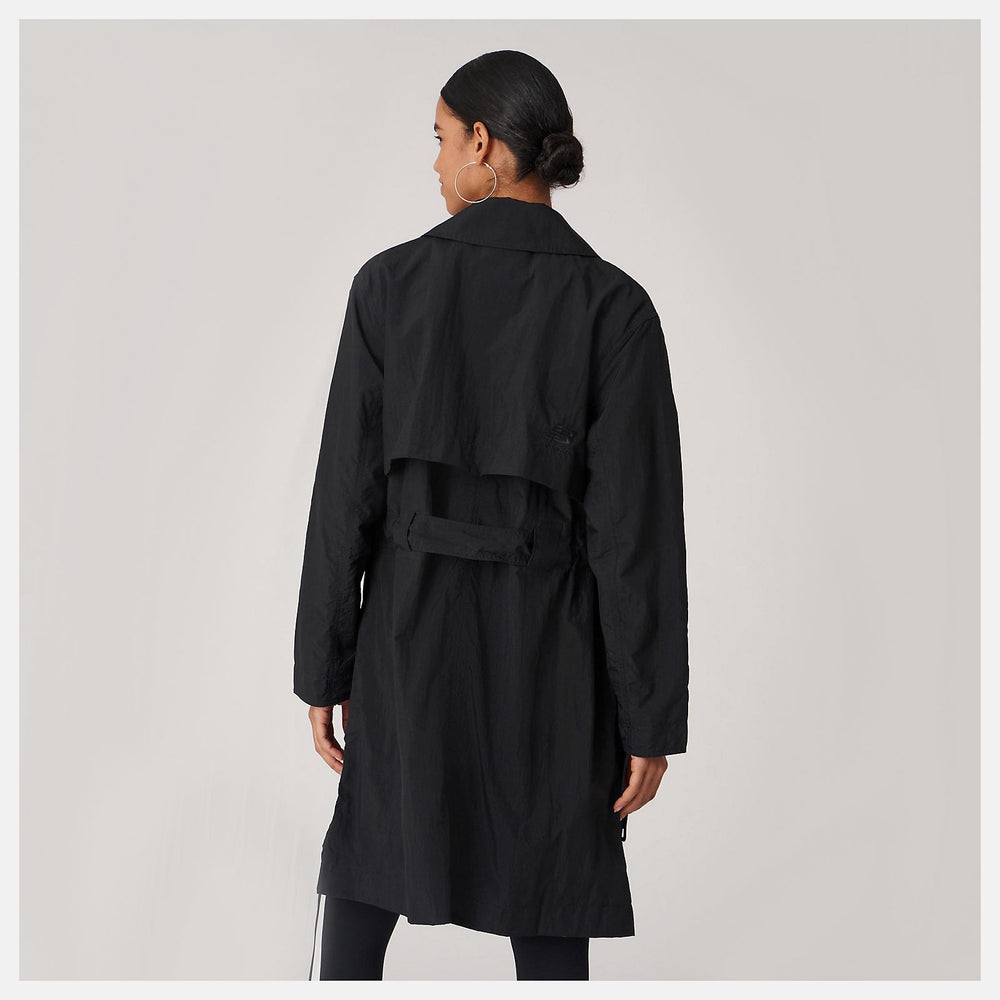 Black Bandier Tech Trench New Balance Clothing