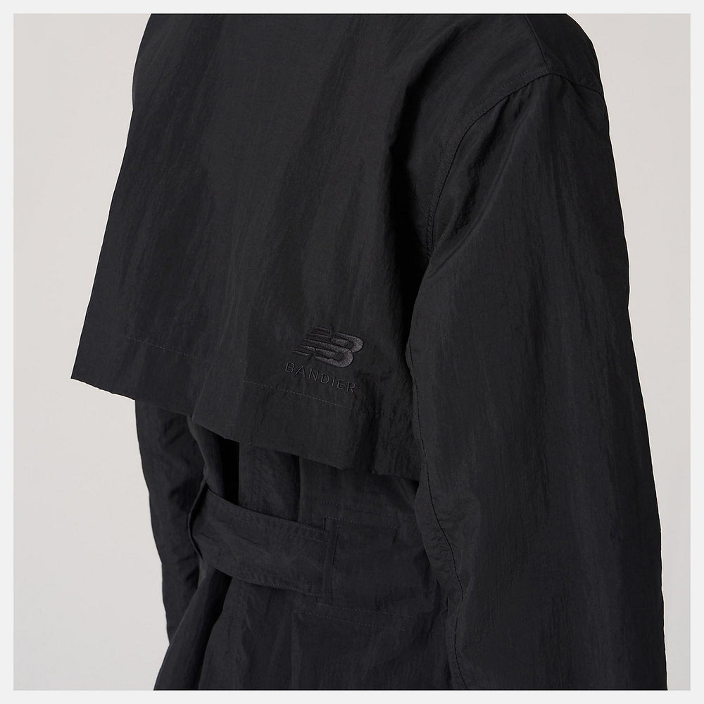 Black Bandier Tech Trench New Balance Clothing