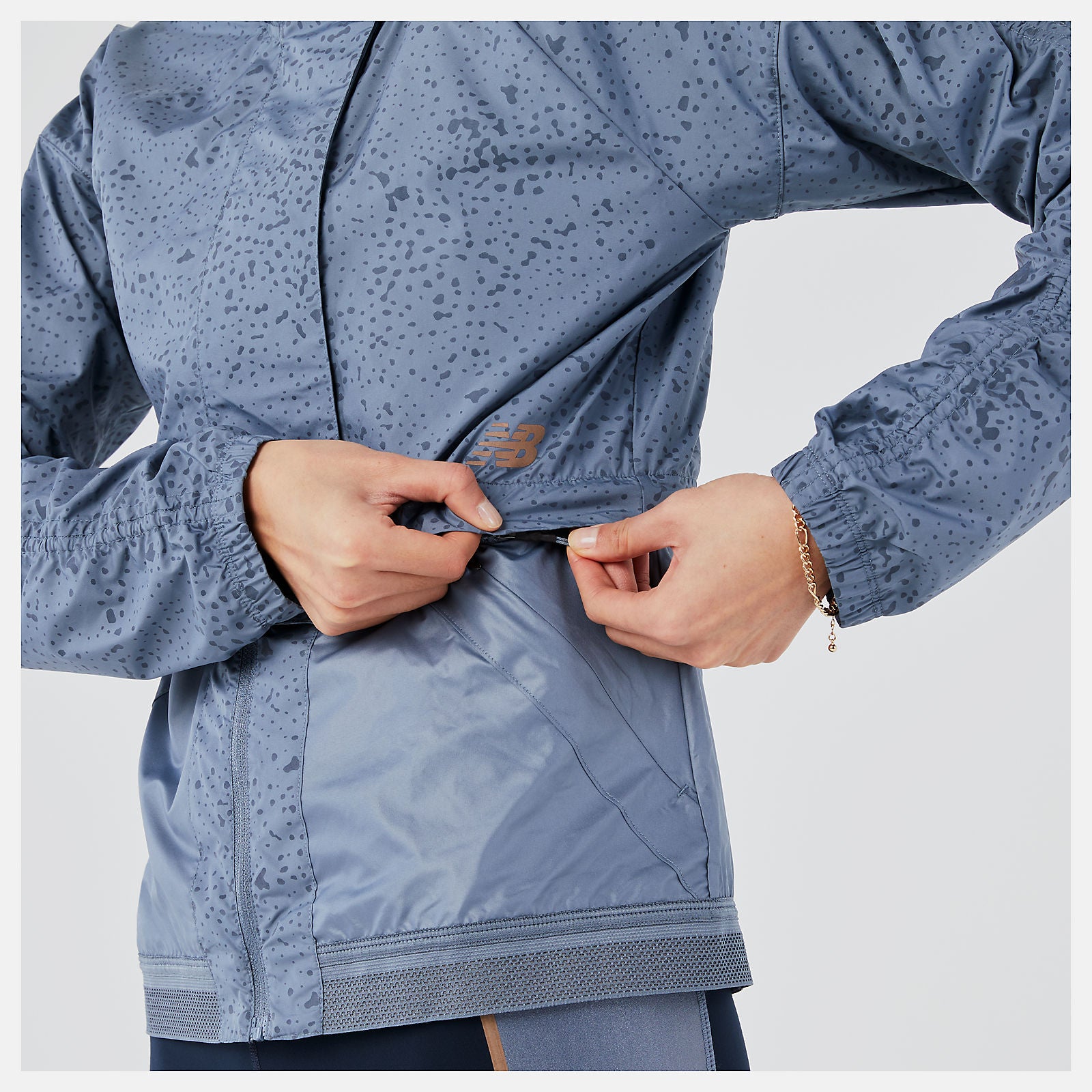 Ocean Grey PMV 3-in-1 Portable Jacket New Balance Clothing