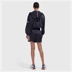 Black NB x Staud Hooded Jacket New Balance Clothing