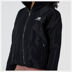 Black NB Athletics Argyle Quilted Jacket New Balance Clothing