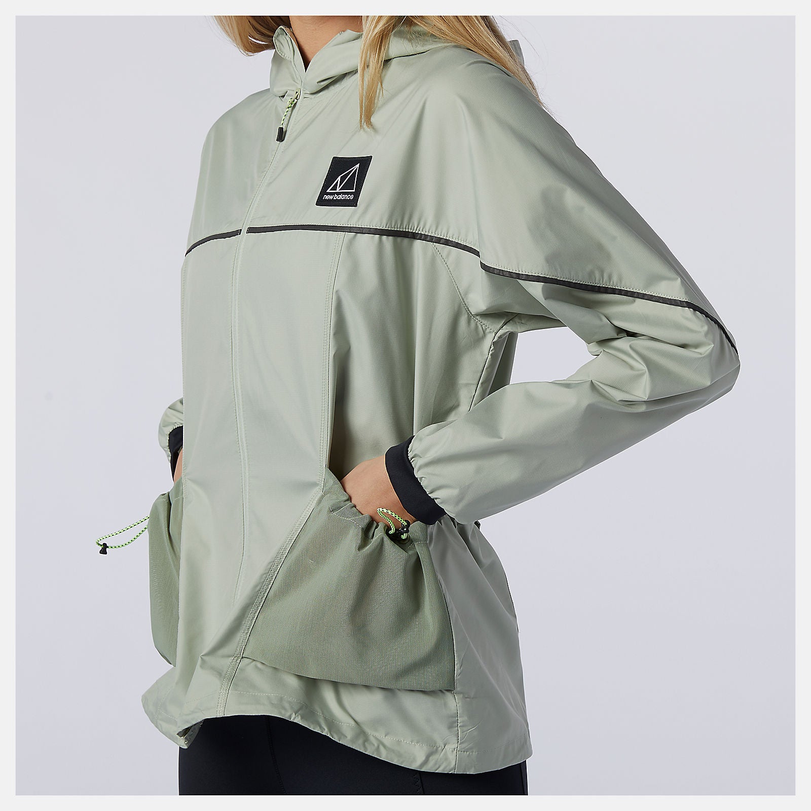 Silver NB All Terrain Jacket New Balance Clothing