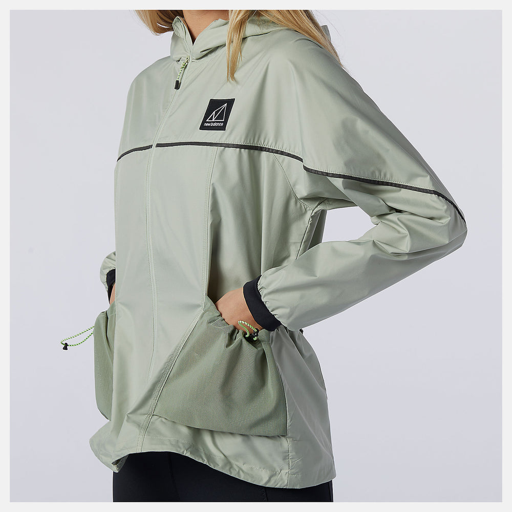 Silver NB All Terrain Jacket New Balance Clothing