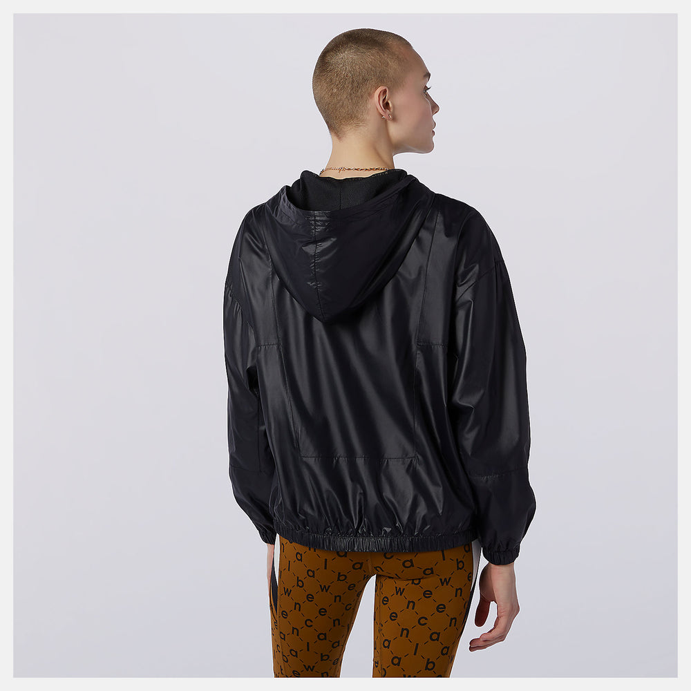 Black NB Athletics Higher Learning Anorak New Balance Clothing