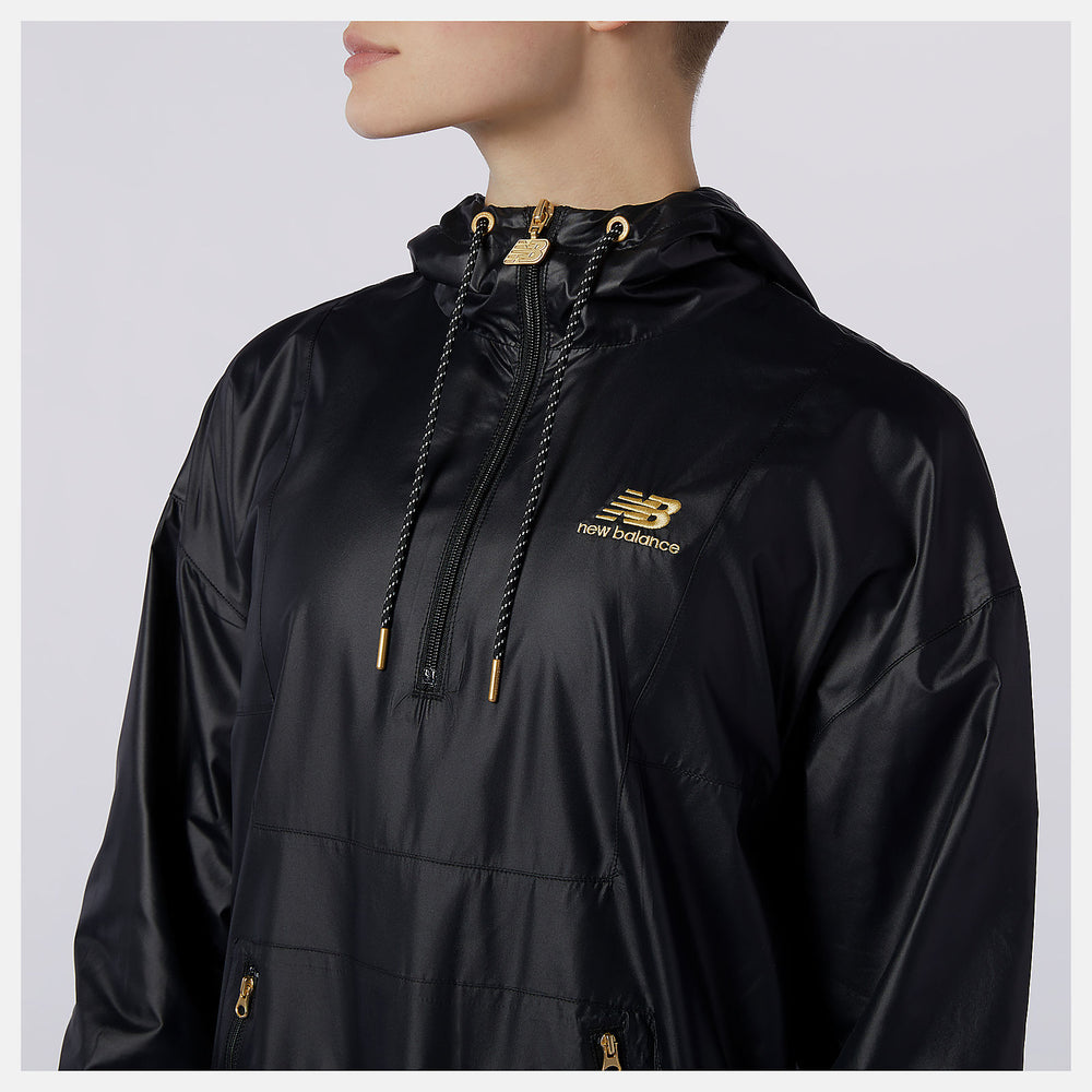 Black NB Athletics Higher Learning Anorak New Balance Clothing