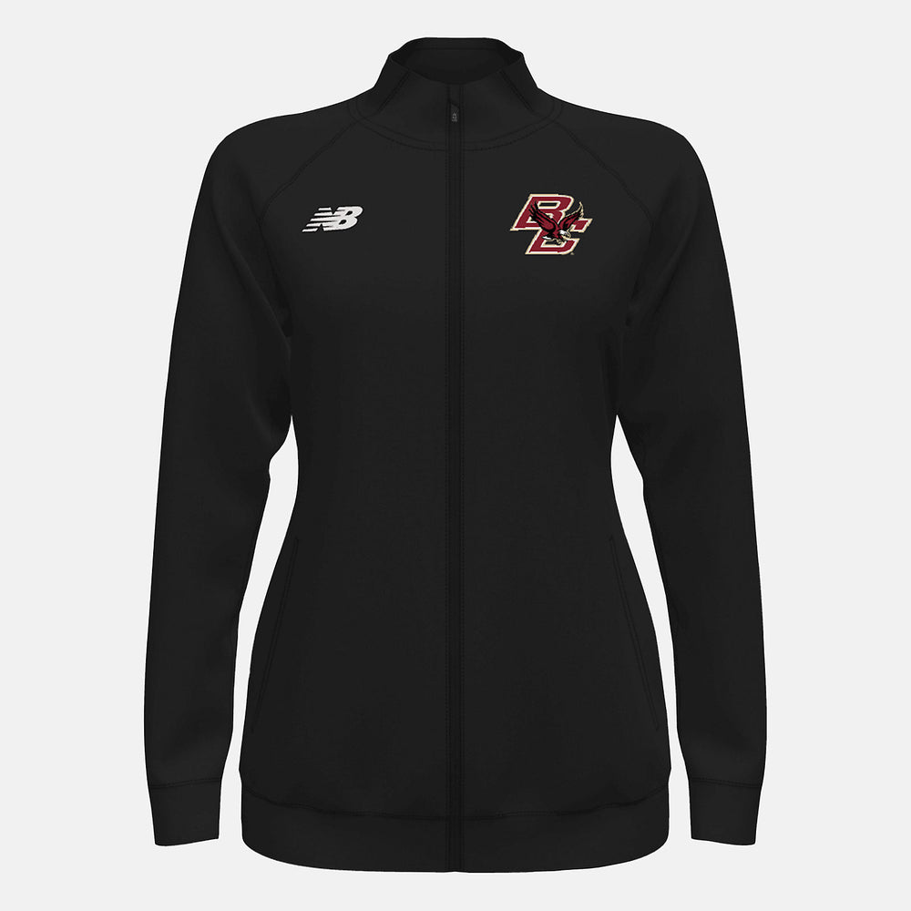 Team Black Knit Training Jacket(Boston College) New Balance Clothing