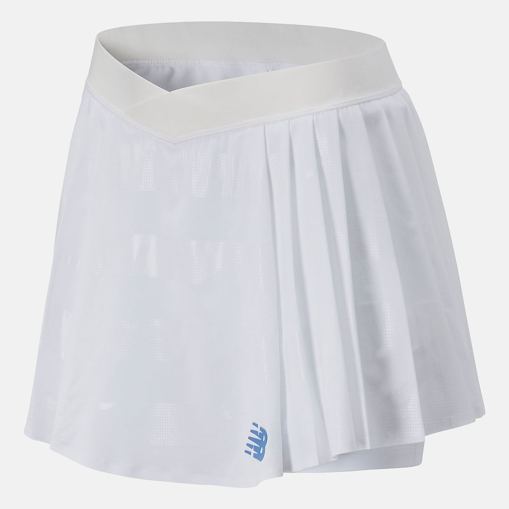 White Tournament Pleated Skort New Balance Clothing