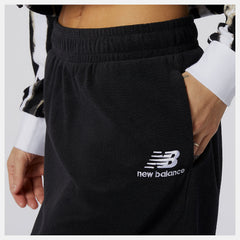 Black NB Athletics Collide Terry Skirt New Balance Clothing