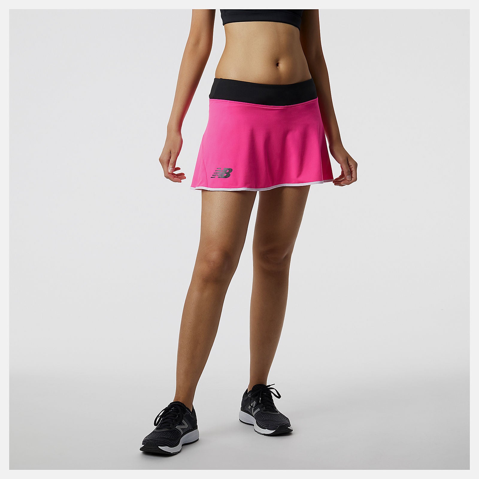 Pink Glo Tournament Knit Skort New Balance Clothing