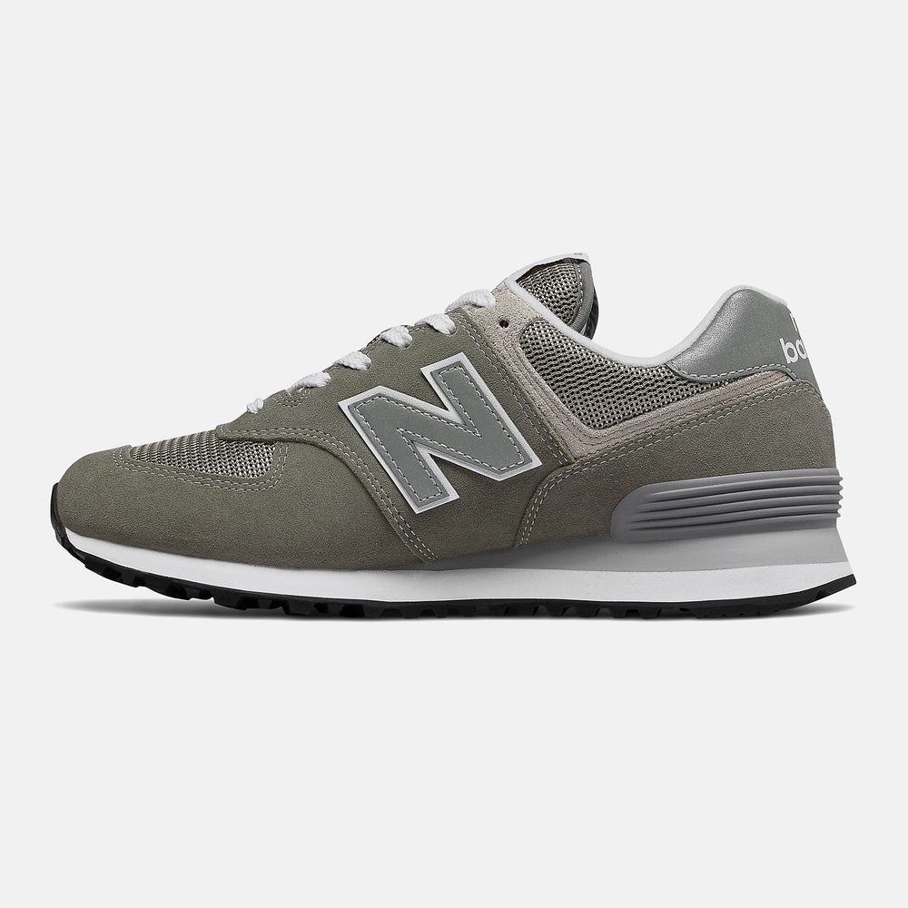 Grey/White 574 Core New Balance Shoes