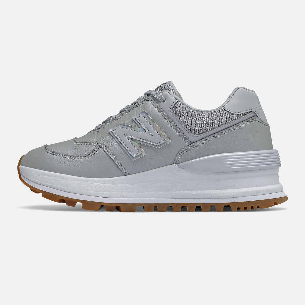 Light Aluminum/White 574 New Balance Shoes