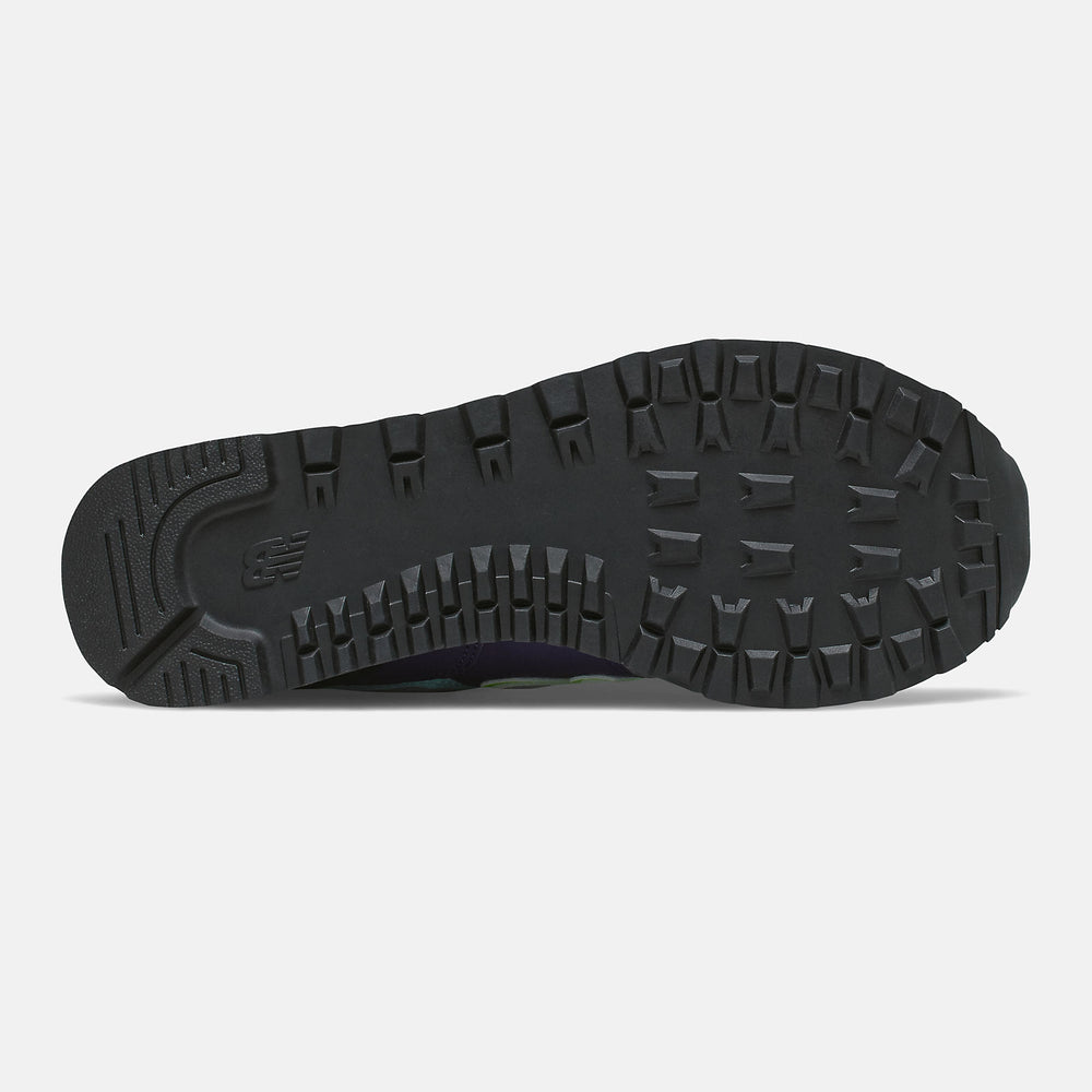 Virtual Violet/Bleached Lime Glo 574 New Balance Shoes