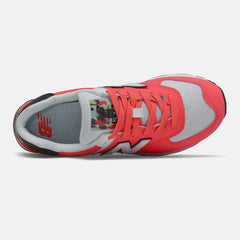 Vivid Coral/White 574 New Balance Shoes