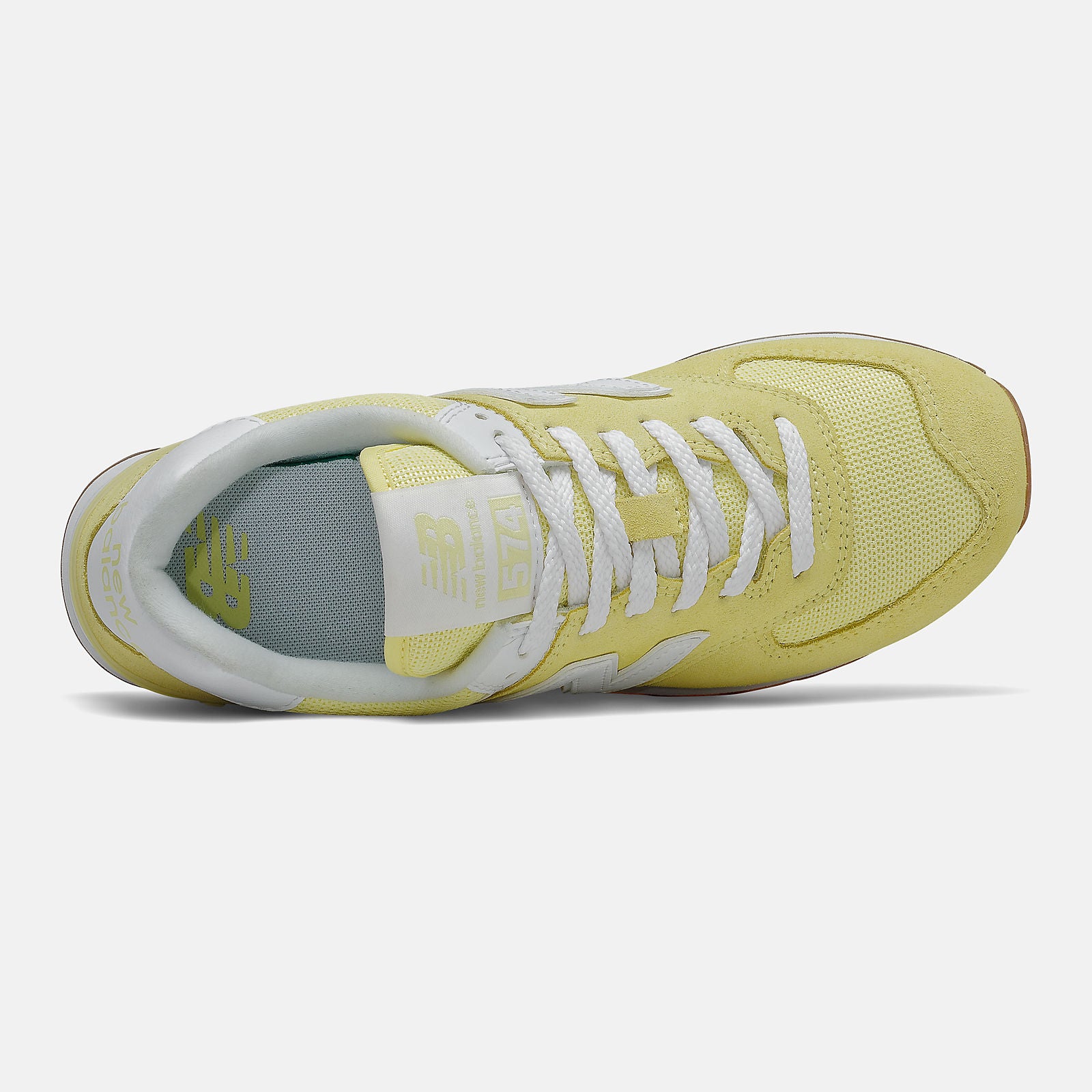 Lemon Haze/White 574 New Balance Shoes