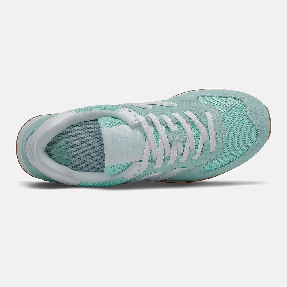 White Mint/White 574 New Balance Shoes