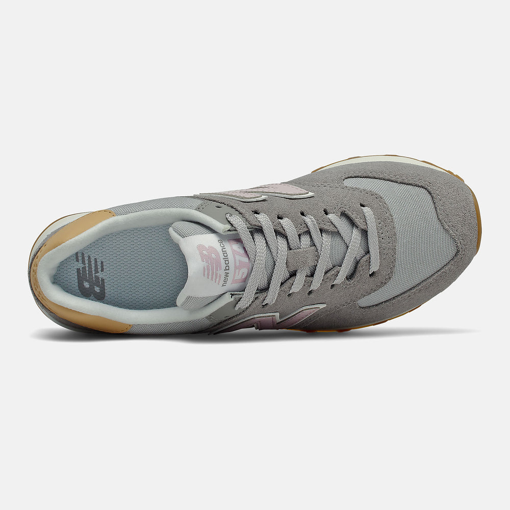 Steel/Rose Water 574 New Balance Shoes