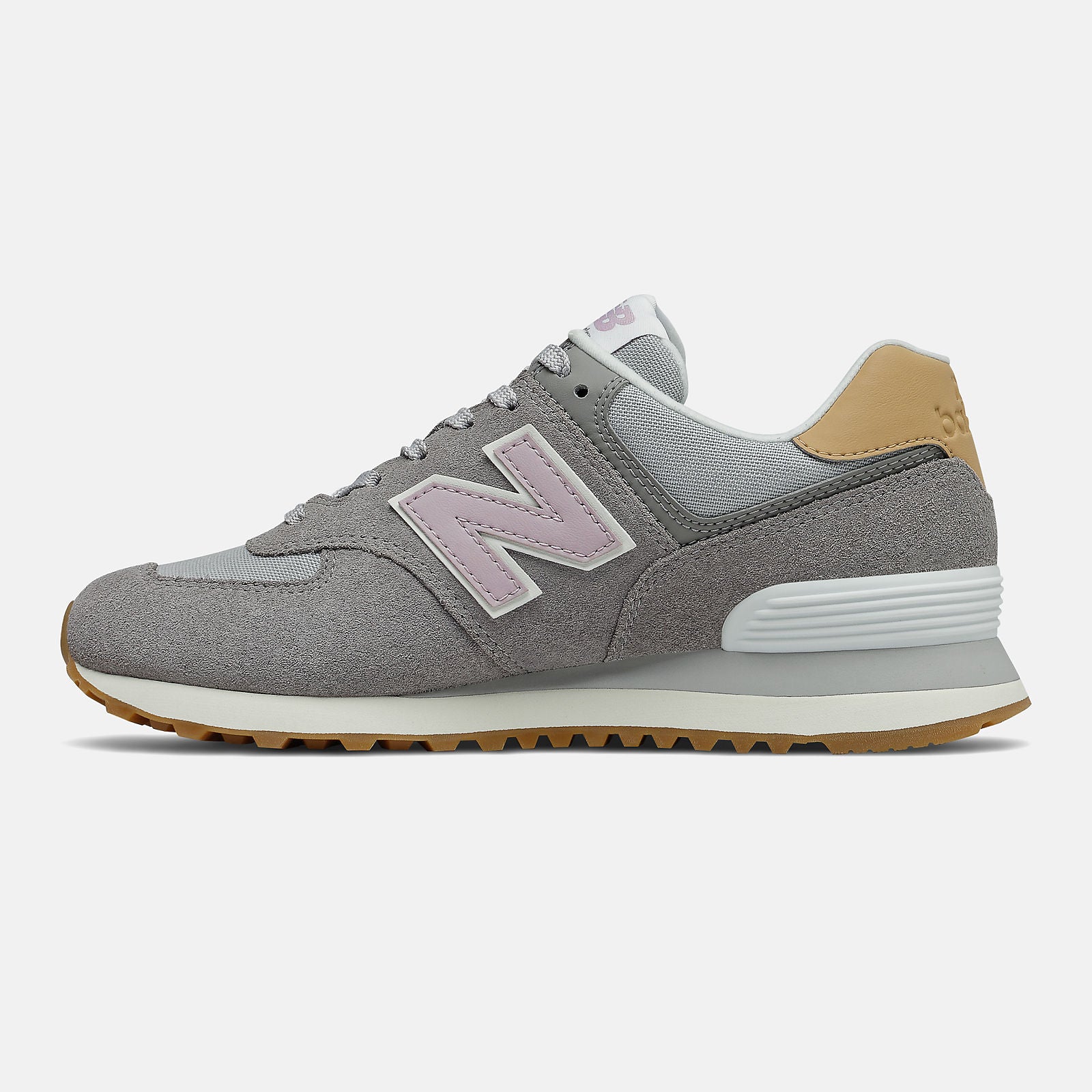 Steel/Rose Water 574 New Balance Shoes