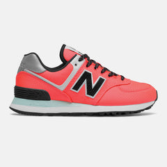 Vivid Coral/White Mint 574 New Balance Shoes