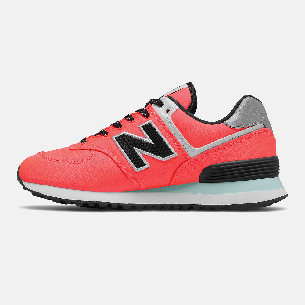 Vivid Coral/White Mint 574 New Balance Shoes