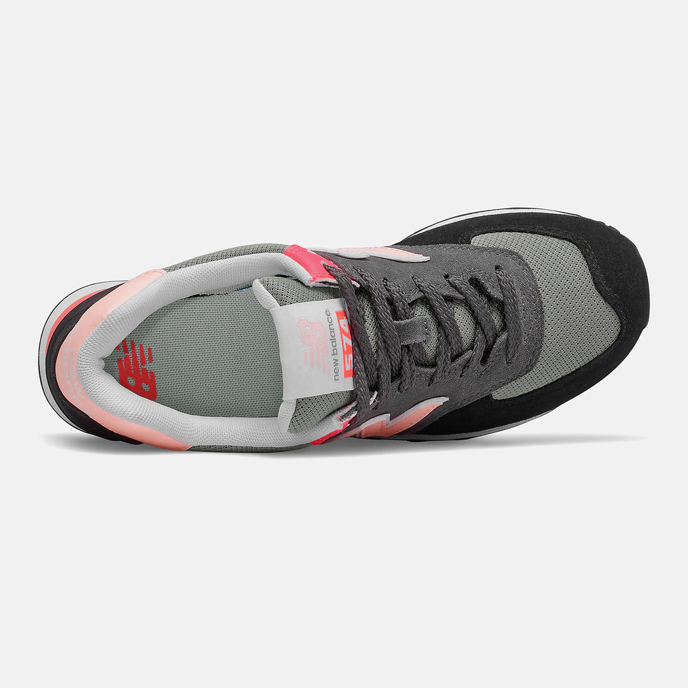 Black/Cloud Pink 574 New Balance Shoes