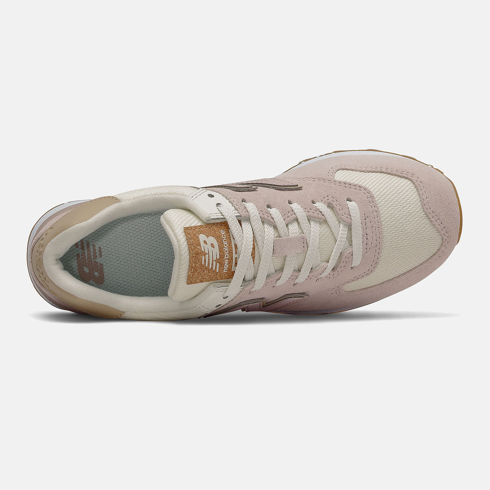 Space Pink/Angora 574 New Balance Shoes