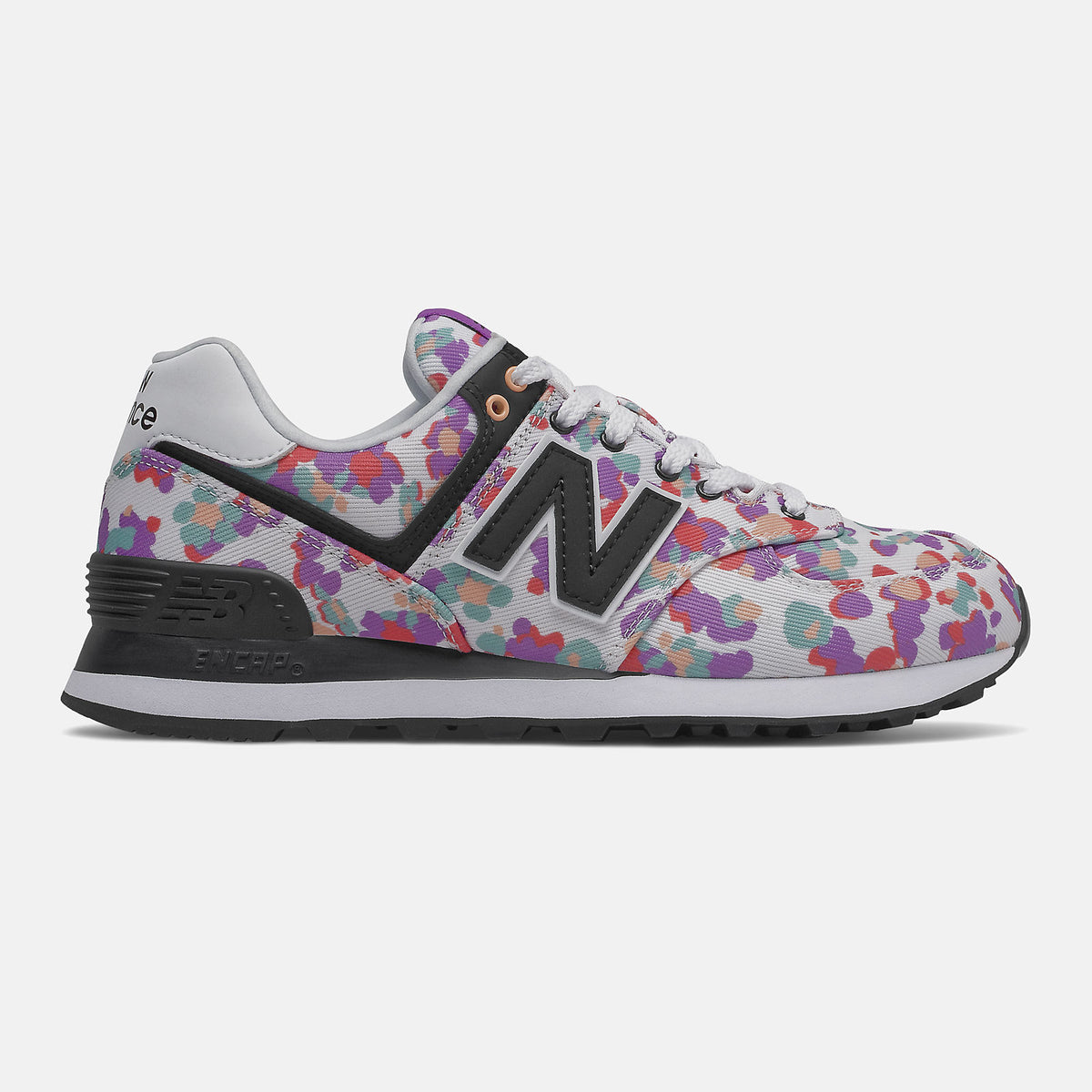 White 574 New Balance Shoes