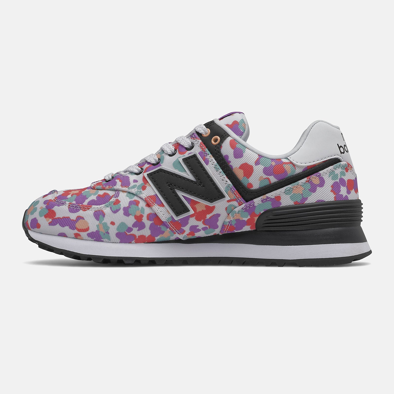 White 574 New Balance Shoes