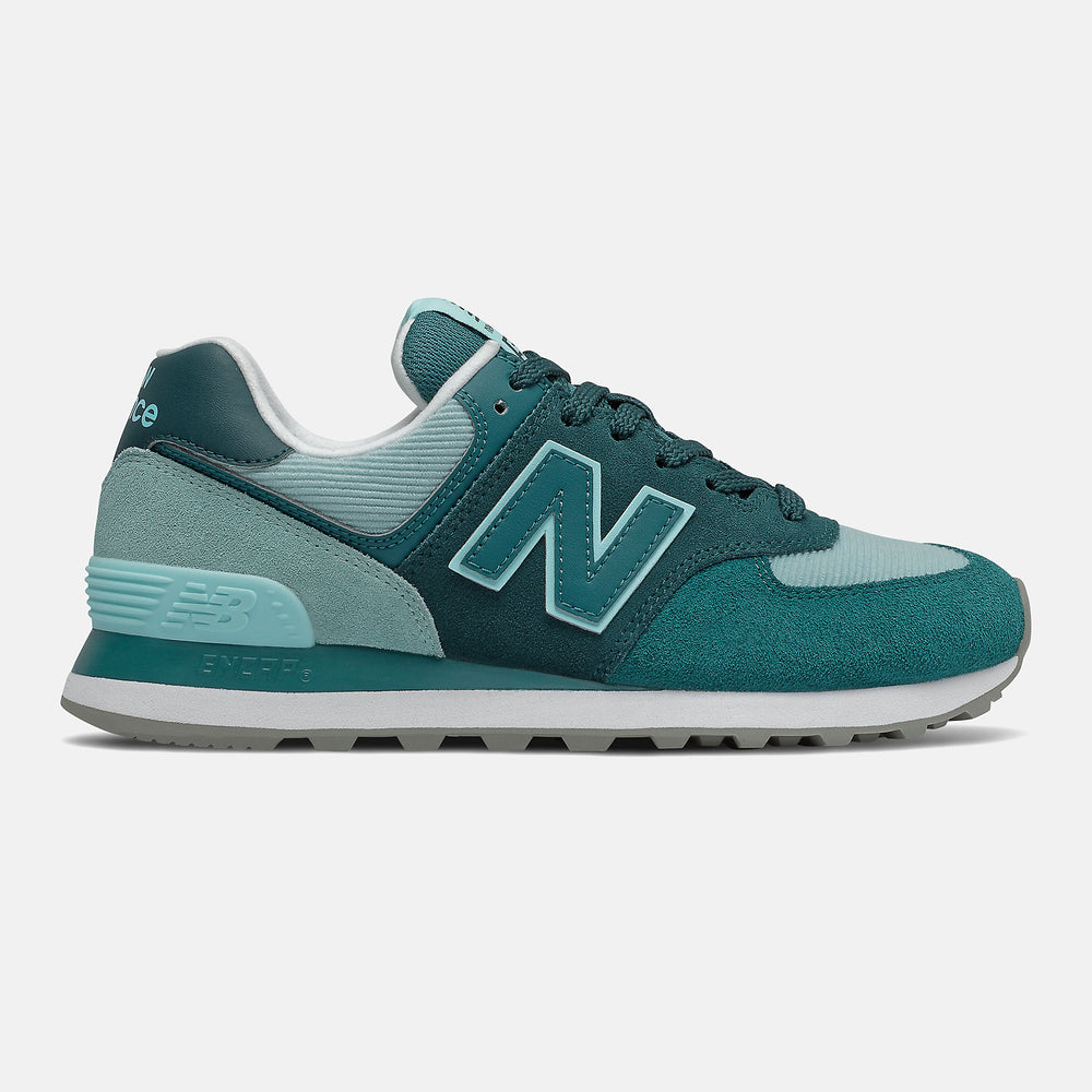 Trek/Teal 574 New Balance Shoes