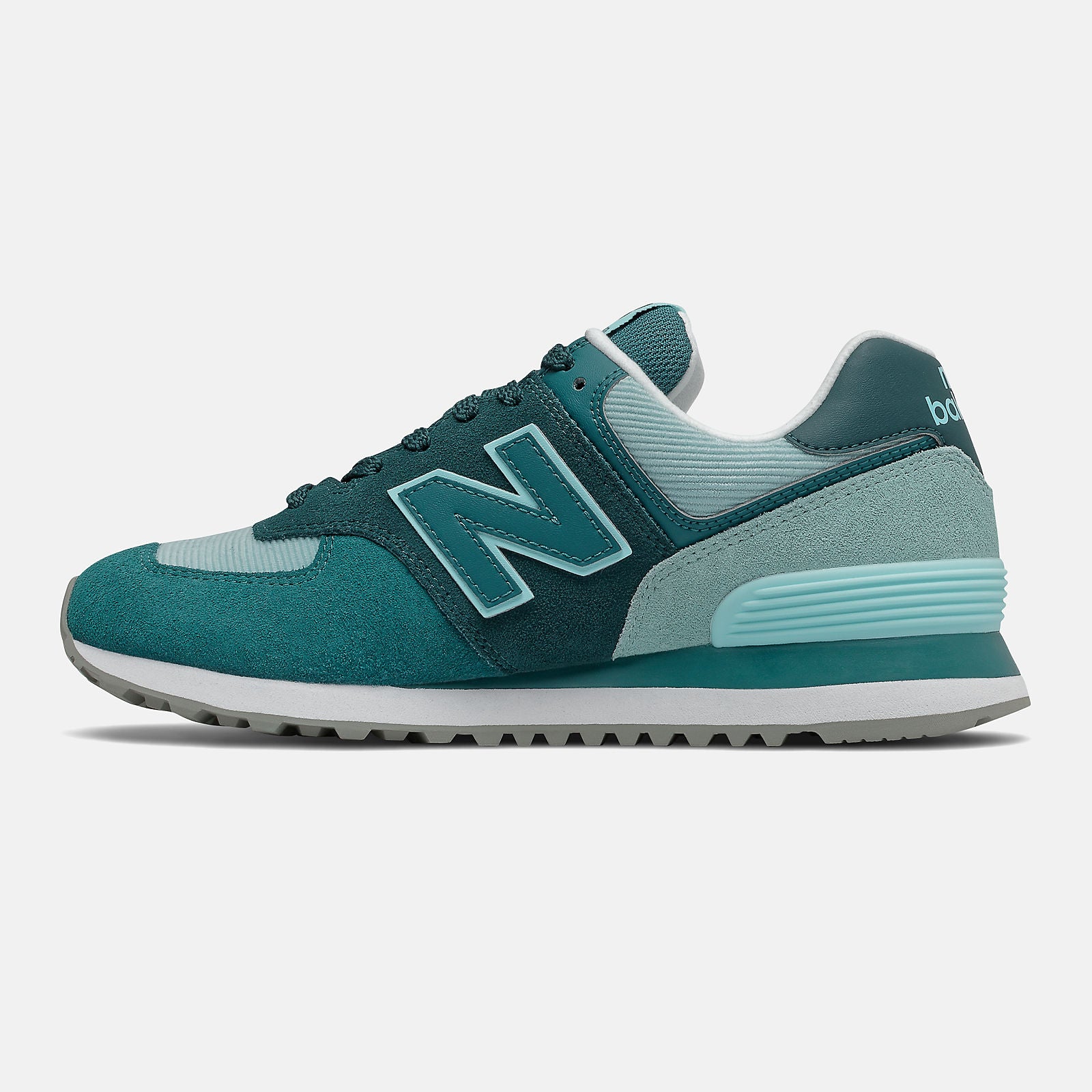 Trek/Teal 574 New Balance Shoes