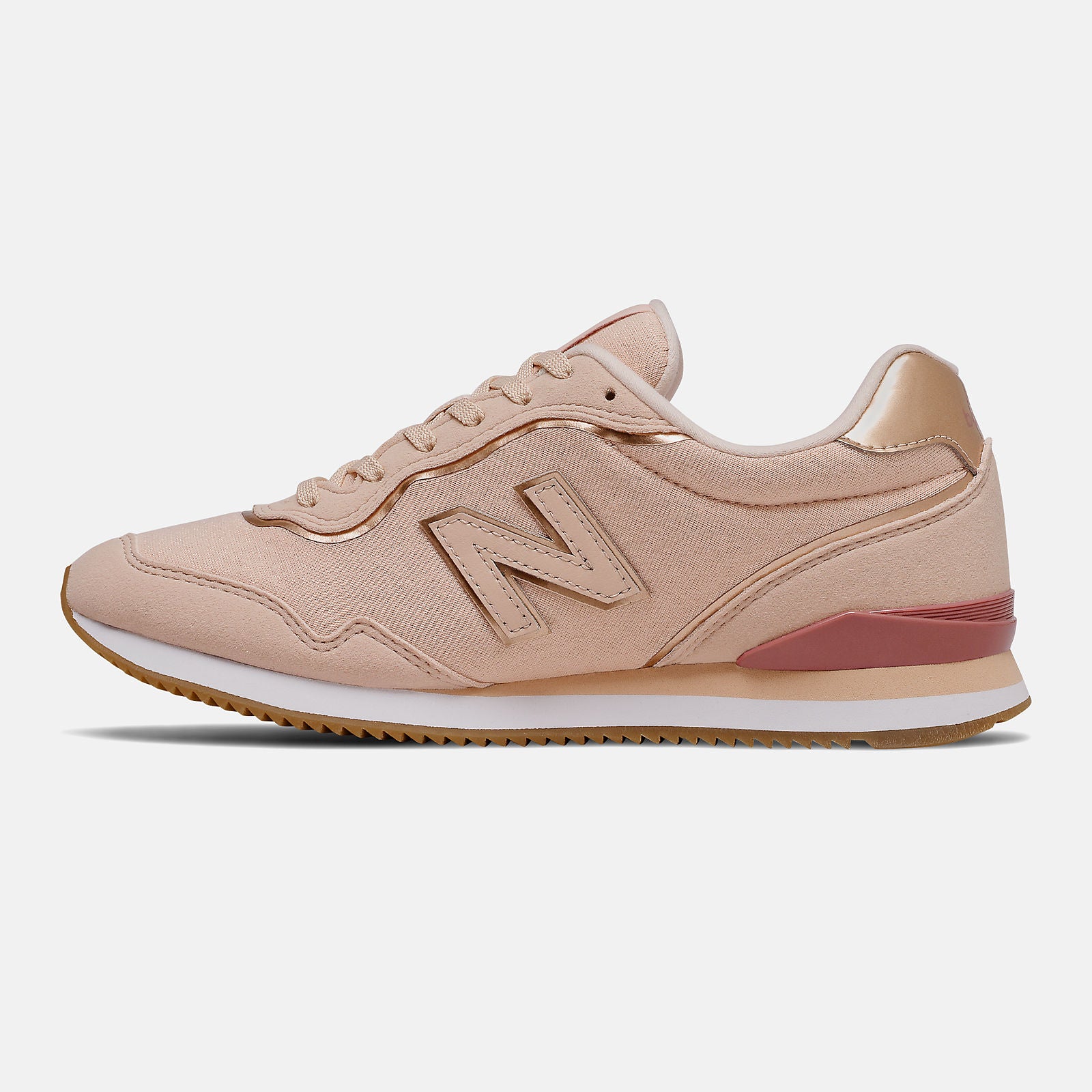 Rose/Rose Gold Metallic Sola Sleek New Balance Shoes