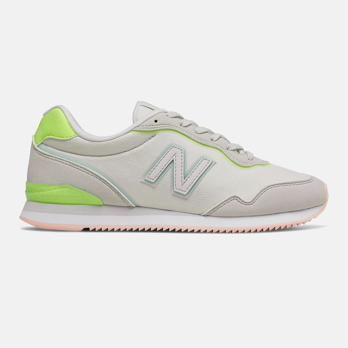 Nimbus Cloud/Bleached Lime Glo Sola Sleek New Balance Shoes