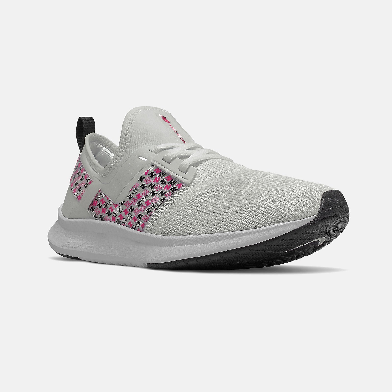 NB White/Pink Glo NB Nergize Sport New Balance Shoes