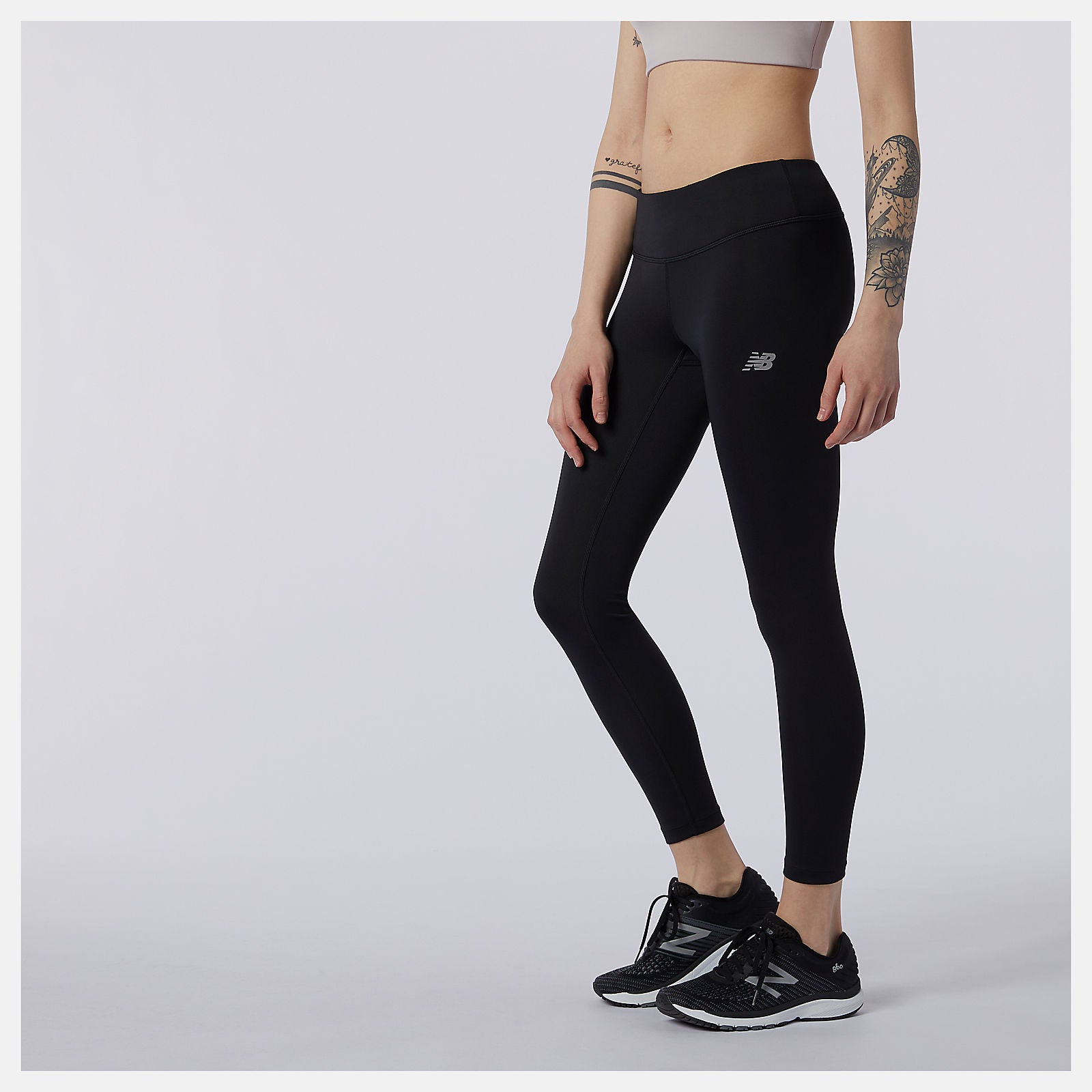 Black Accelerate Tight New Balance Clothing